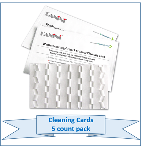 Cleaning Cards 5 Count Pack